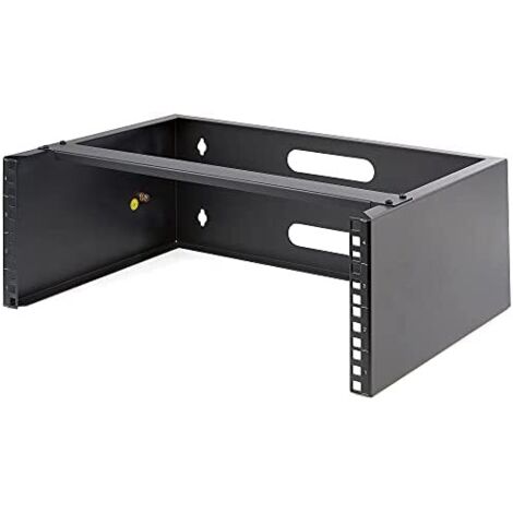 StarTech.com 4U Wall Mount Rack - 19-Zoll-Wandregalschrank mit 13,78 Zoll Tiefe (Low Profile) - Wandhalterung für Patchpanel - 20kg Belastung (WALLMOUNT4) (1/5)
