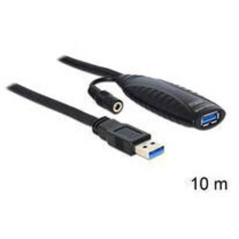 DeLOCK USB Kabel Delock A - A St/Bu 10.00m sw Verl. (83415) (1/2)