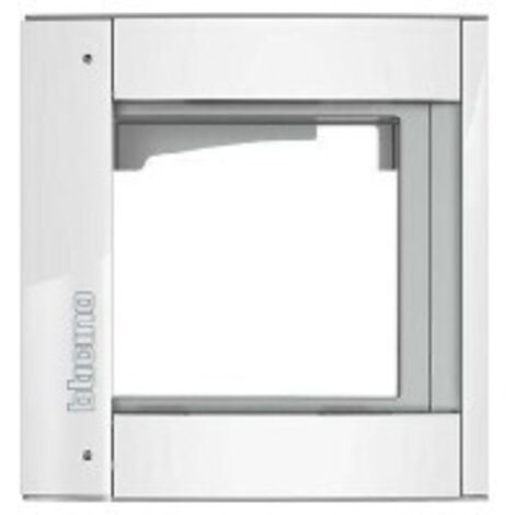 Bticino RAHMEN+M-TRÄGER 1M ALLWHITE (350212) (1/2)