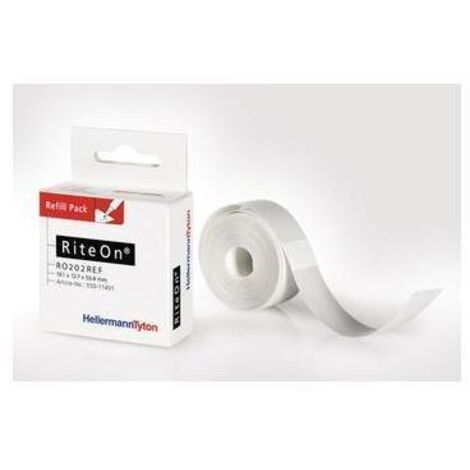 HellermannTyton Etiketten 12,7x50,8mm RO202REF-1401-WH (1/5)
