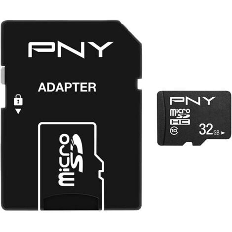 PNY MicroSDHC 32GB Karte – schnelle Übertragung, ideal für Smartphones (1/3)