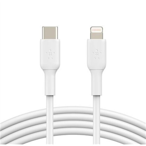 Belkin Herren Apple-Blitz Herren Weiß 24-poliger USB-C 1 m (1/4)