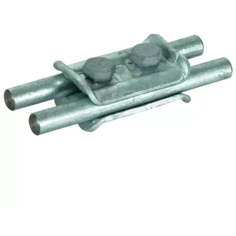 Dehn Parallel connector St/tZn f. Rd 7-10mm 307000 (1/2)