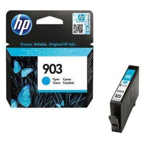 Hewlett Packard HP 903 Original Druckerpatrone Cyan T6L87AE (T6L87AEBGX)