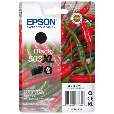 Epson 503 XL schwarze Tintenpatrone - hohe Kapazität