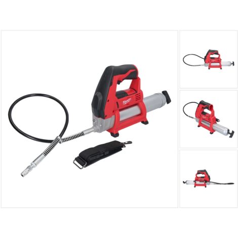 Milwaukee M12 GG-0 Akku Fettpresse 12 V 562 bar Solo - ohne Akku, ohne Ladegerät