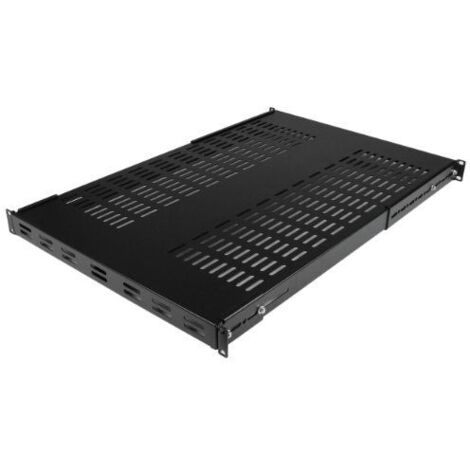 StarTech.com 1 HE verstellbarer Schwerlast Fachboden für Server Rack/ Schrank bis 113 Kg - belüftet (1/5)