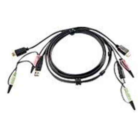 ATEN Kabel KVM HDMI USB mit Audio de 1.8 m (1/3)