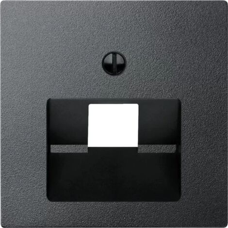 Merten Zentralplatte für UAE-Einsatz, 1fach, anthrazit, System M 298314 (1/2)