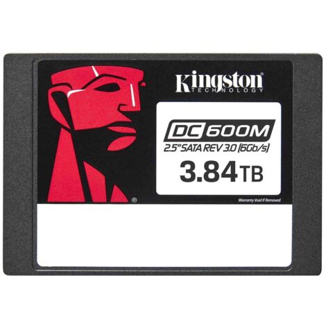 Kingston DC600M 3,84 TB SATA 2,5-Zoll-SSD SEDC600M/3840G (DWPD 1) (1/3)