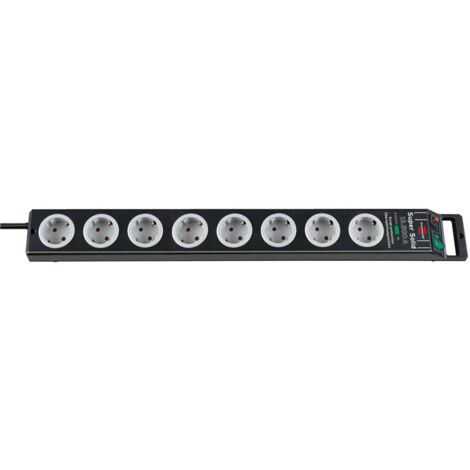 brennenstuhl überspannungsschutz Super-Solid 8fach sw 4.5kA (1153380318)