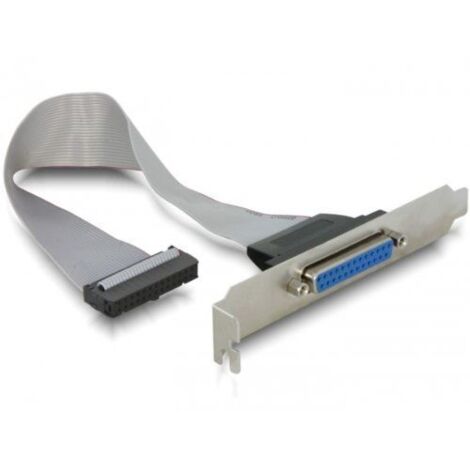 DeLOCK Slotblech 1x D-Sub25 parallel Port (84300) (1/4)