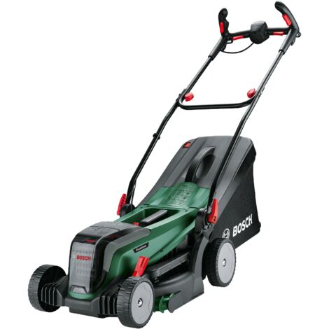 Bosch Akku Rasenmäher UniversalRotak 2x18V-37-550 (ohne Akku, 18 Volt System, Schnittbreite: 37 cm, bis zu 500 m2 Rasenfläche)