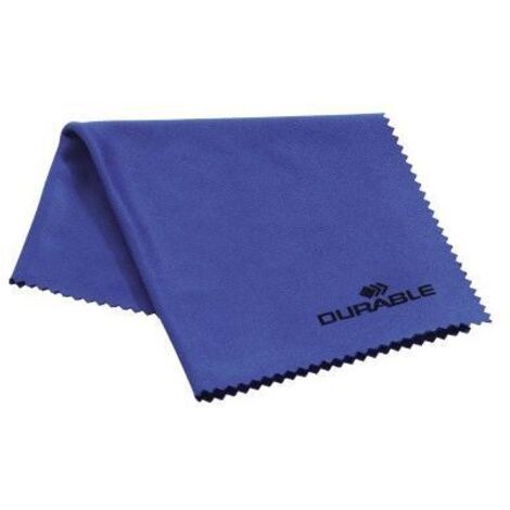 DURABLE TECHCLEAN CLOTH Mikrofasertuch 200x200mm blau (579406) (1/4)
