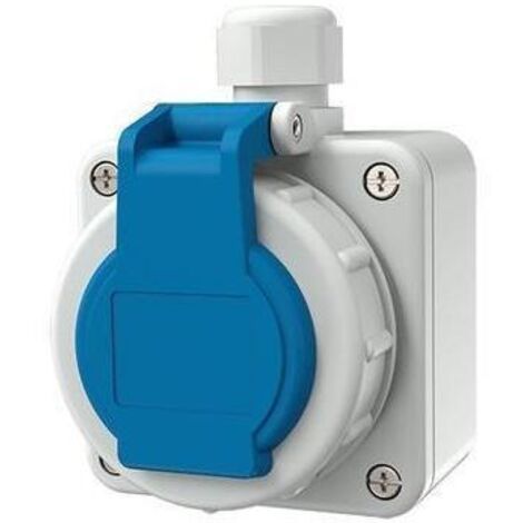 Mennekes SCHUKO-STECKDOSE 230V-16A IP68 (10863 WASSERDICHT) (1/5)