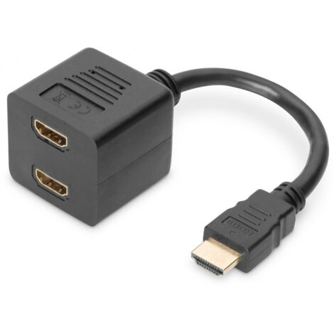 Hdmi Verteilerkabel 1xm - 2xh 20cm