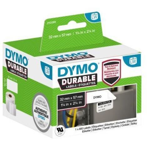 DYMO Etikett 2112289 57x32mm ws 800St. (1/4)