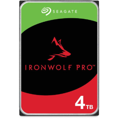 Seagate IronWolf Pro ST4000NT001 Interne Festplatte 4 TB 7200 RPM 256 MB 3.5"