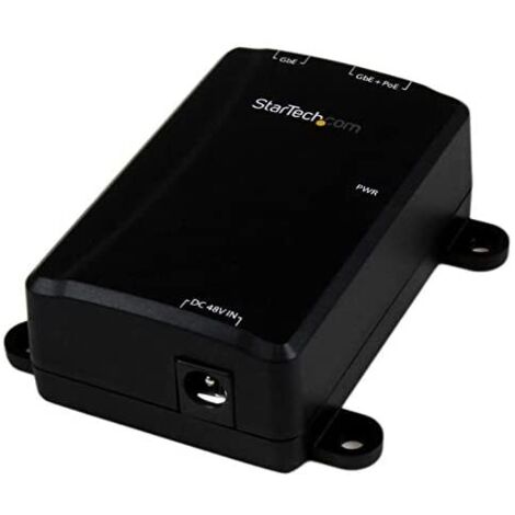 StarTech.com POEINJ1GW PoE-Adapter Gigabit Ethernet 48 V (1/3)