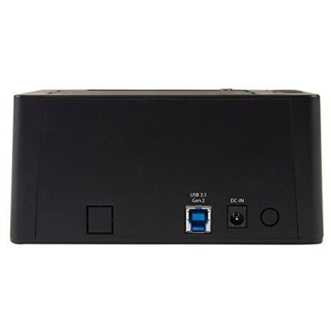 StarTech.com SDOCK2U313 Speicherlaufwerk-Docking-Station USB 3.2 Gen 2 (3.1 Gen 2) Type micro-B Schwarz (1/5)