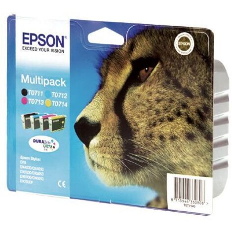 Epson Multipack 4-colours T0715 DURABrite Ultra Ink