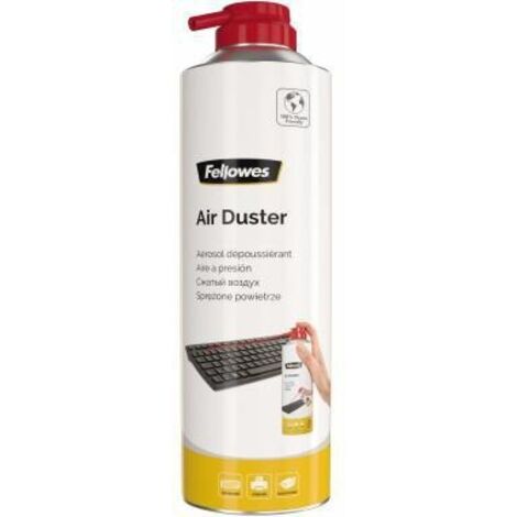 Nicht brennbares Turbo-Inversions-Druckluftspray 400ml fellowes