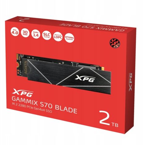 ADATA SSD XPG GAMMIX S70 BLADE 2 TB M.2 2280 (1/5)