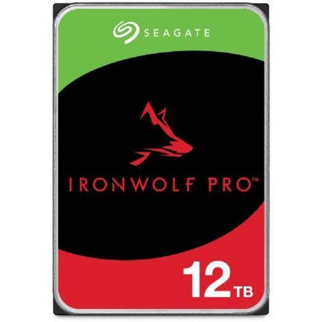 Seagate IronWolf Pro ST12000NT001 Interne Festplatte 12 TB 7200 RPM 256 MB 3.5 Zoll SATA III
