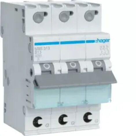 Leistungsschalter Hager mbs313 3-polig 13 A 400 V