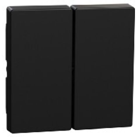 Merten Wippe Serienschalter schwarz matt System M (1/2)