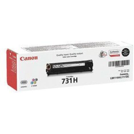 Canon 731H Tonerkartusche 1 Stück(e) Original Schwarz (1/5)