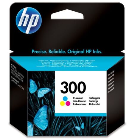 HP 300 Cyan/Magenta/Gelb Original Druckerpatrone (1/5)