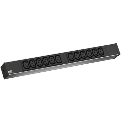 BACHMANN 19" 1HE VM 12xC13 Prüfleitung, 333.830 (1/2)