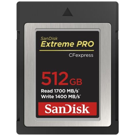 SanDisk CF Express Type 2 512GB Extreme Pro SDCFE-512G-GN4NN