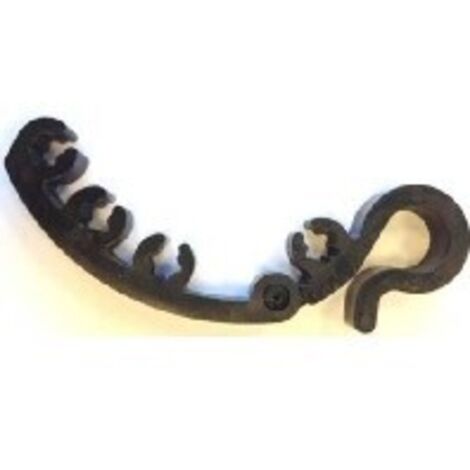 DEVI Dachrinnenhalter 25 Stk. Pkg. Kunststoff mit Gelenk 140F1511 (1/2)