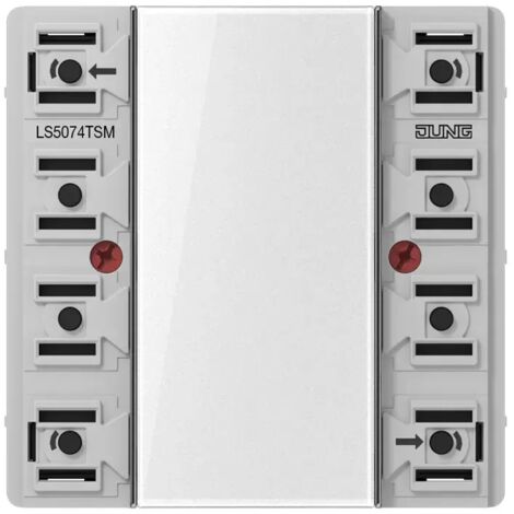 Jung KNX Tastsensor-Modul Standard, 4fach, F50, Serie LS LS 5074 TSM (1/2)
