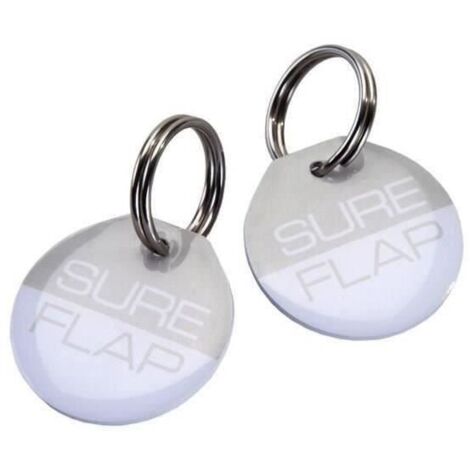 SureFlap RFID Identifikationsmedaillon Blau und Weiß
