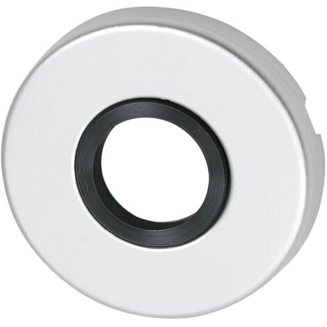 Drückerrosette SCH Line 50 mm, Ansatz 18 mm, silber eloxiert