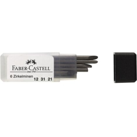 Faber-Castell Zirkelmine 123121 in Dose 6 St./Pack. (1/2)