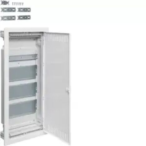 Hager VU48NWB Elegantes elektrisches Gehäuse 348x755x94,5 mm (1/2)
