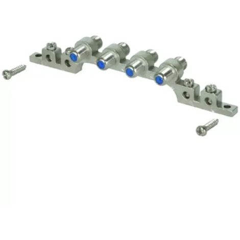 Dehn & Söhne Erdungsblock 929095 EB 4 F 4fach für F-Stecker (1/2)
