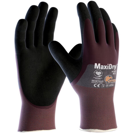 ATG MaxiDry 56-425 Arbeitshandschuhe - 9 (L) - Lila (1/5)