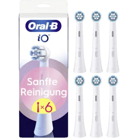 Oral-B iO Sanfte Reinigung 6er Aufsteckbürsten (1/4)