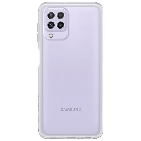SAMSUNG Soft Clear Cover, Handyhülle ,transparent, Samsung Galaxy A22 LTE (1/4)