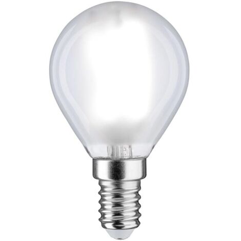 Paulmann LED Filament Tropfen matt, E14, 5 W = 40 W, 470 lm, Tageslichtweiß, dimmbar (1/3)