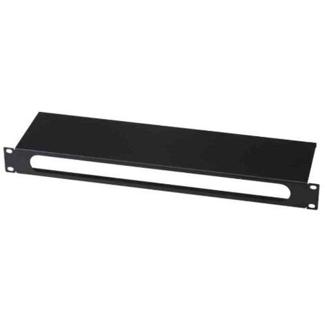 DIGITUS NWKSch 19 Zub Digitus Kabeldurchführung 1HE / 500mm schwarz (DN-19 ORG-3U-SW) (1/3)