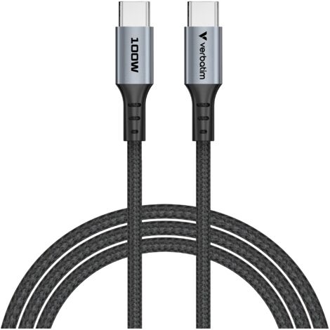 Verbatim Sync & Charge USB C to USB C 100W 120 cm (31846) (1/4)