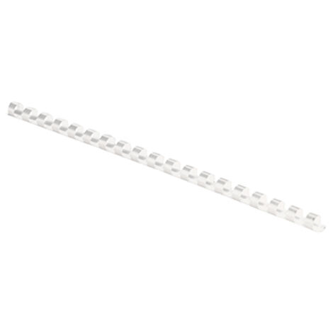 Fellowes Plastikbinderücken max. Durchmesser des Binderückens: 6 mm Verwendung für Papierformat: DIN A4 (1/2)