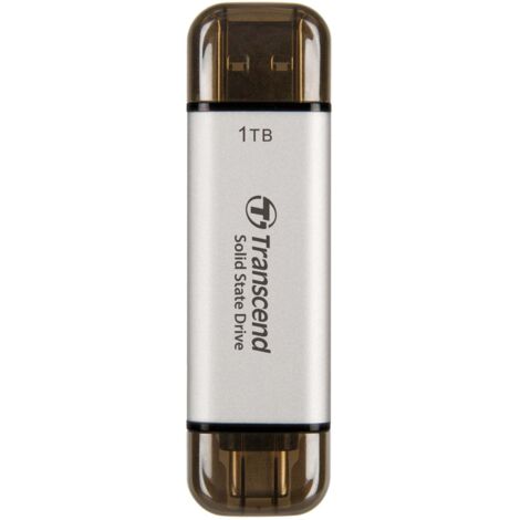 Transcend SSD Portable ESD310S 1TB, 10 Gbit/s, Type-A/Type-C Compatible PS4/PS5 – TS1TESD310S (TS1TESD310S) (1/4)
