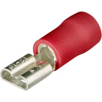 KNIPEX 97 99 001 Flachsteckhülsen isoliert je 100 Stück